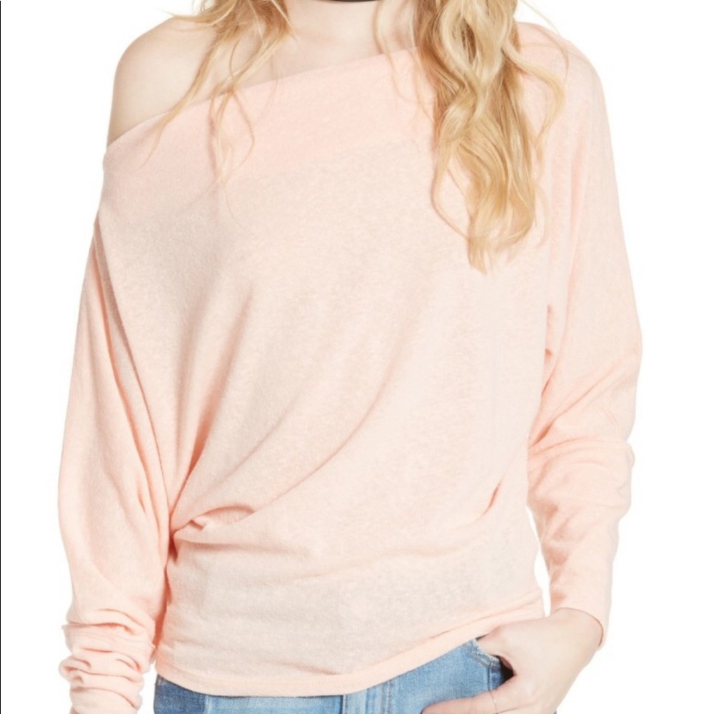 Free People Valencia off the shoulder Pullover
